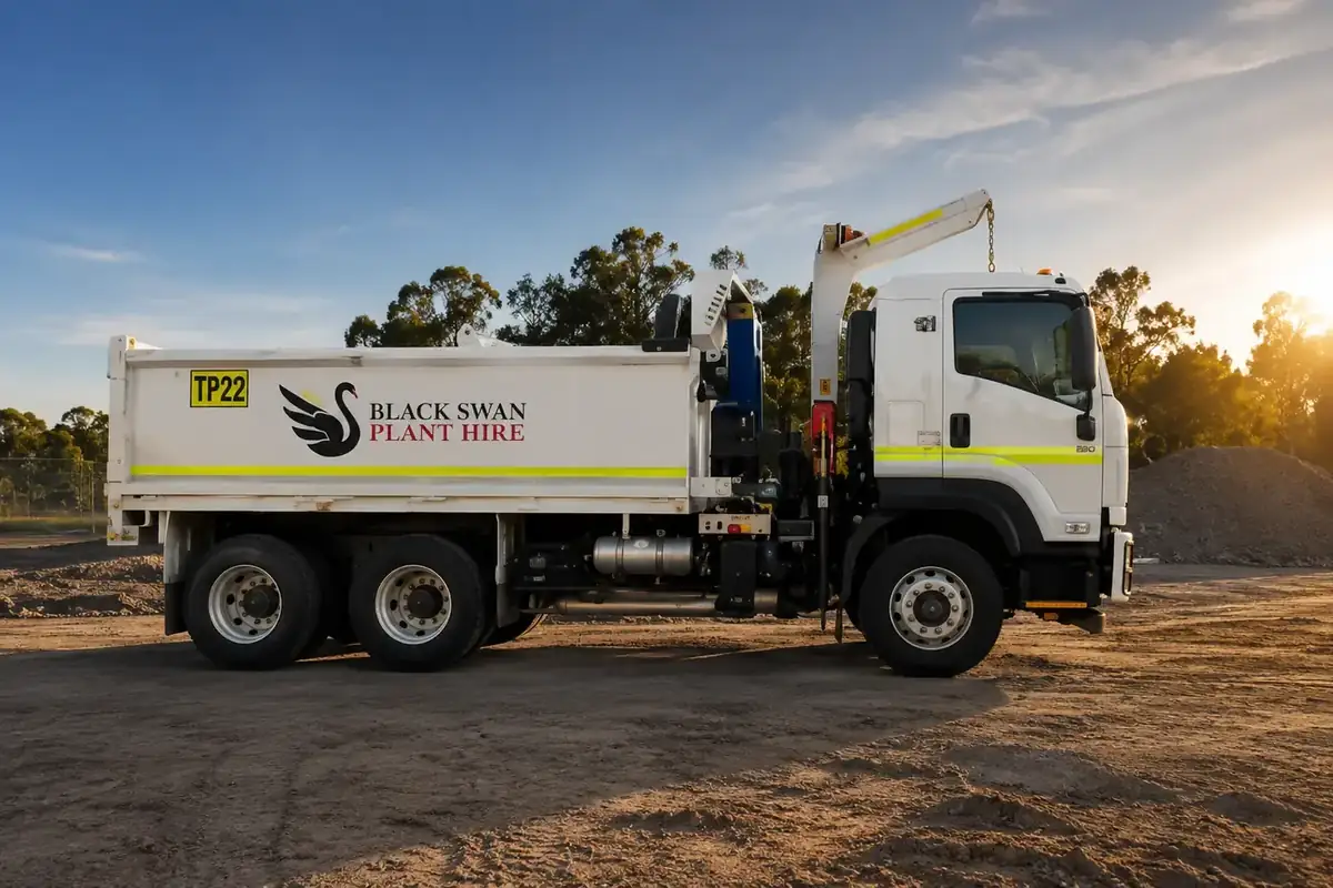 Civil construction site team and fleet