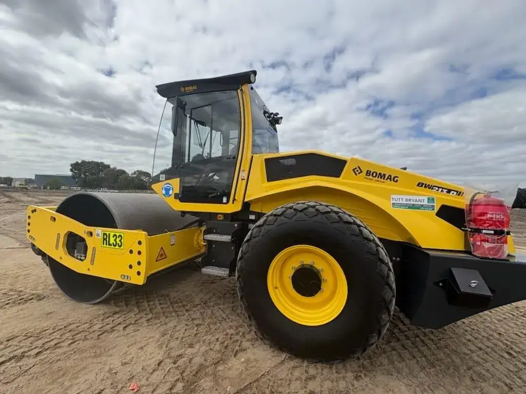 Equipment ready for civil works