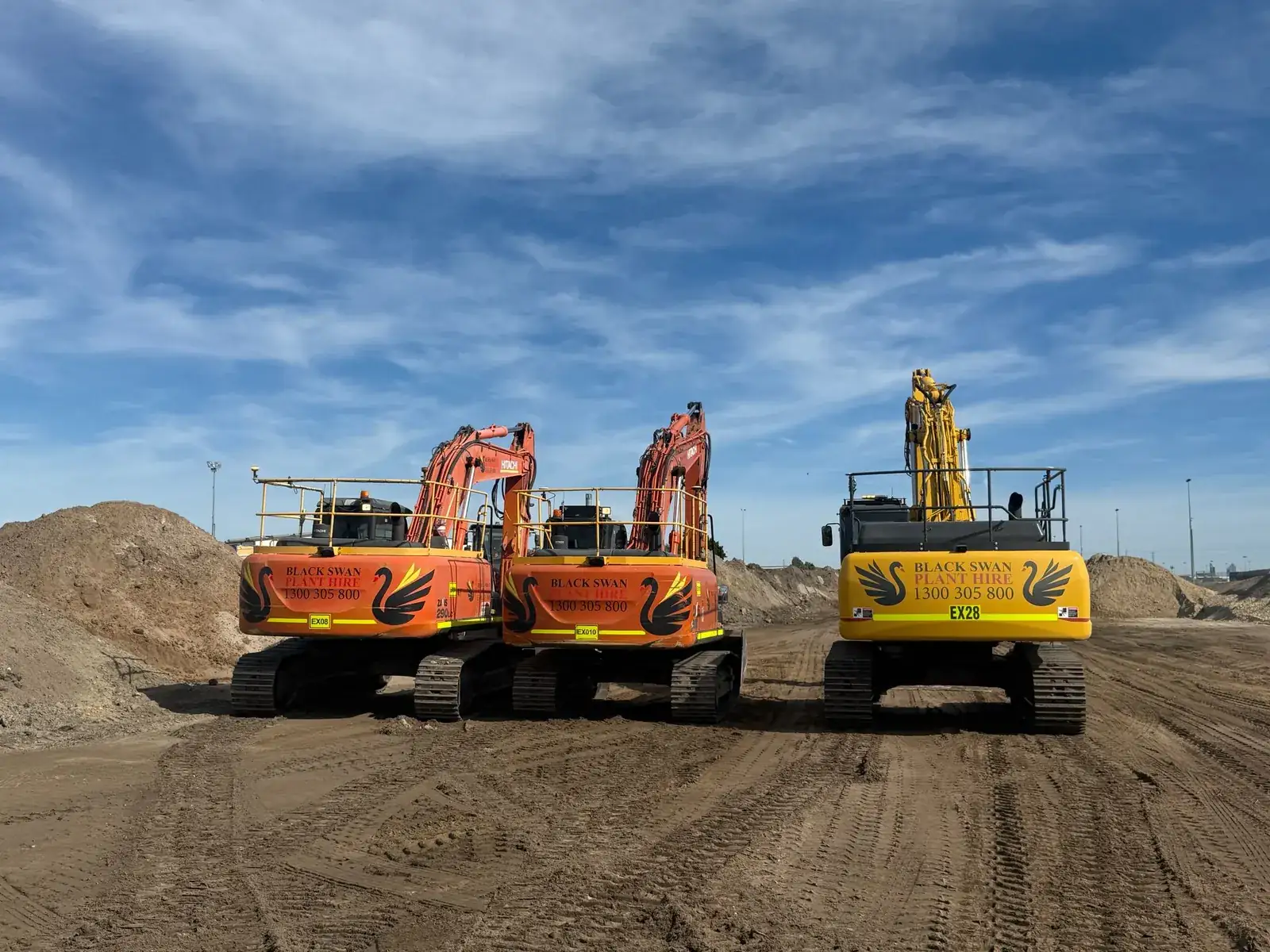 Specialist excavator fleet